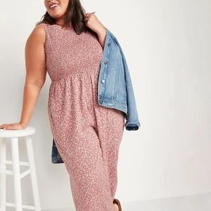 NWOT Old Navy Smocked Cami Jumpsuit